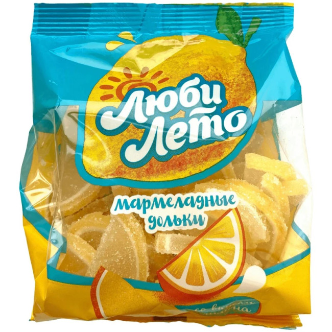 detail Želé s citrónovou príchuťou 250 g Lyubí leto