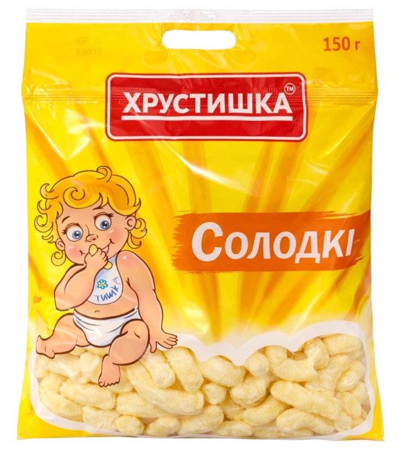 detail Kukuřičné tyčinky sladké neglazované TM 150g Chrustyška