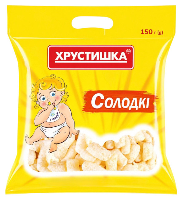 detail Kukuřičné tyčinky sladké neglazované TM 150g Chrustyška