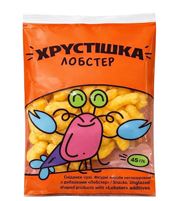 detail Kukuričné tyčinky s príchuťou „Homár“ 45g Chrustyška