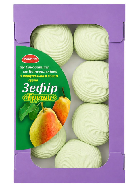 detail Zefír „Hruška“ 300g Rodyna