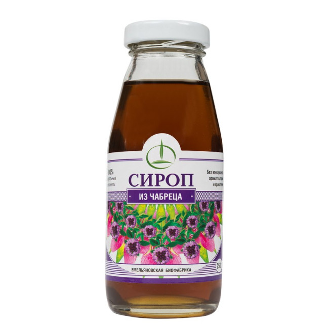 detail Sirup s materinou dúškou 250 g Emeljanovská biofabrika