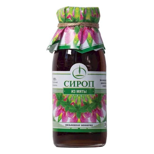 detail Mätový sirup 250g Emeljanovská biofabrika