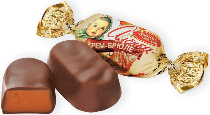 detail ALENKA KREM-BRULE čokoládové cukríky 200g