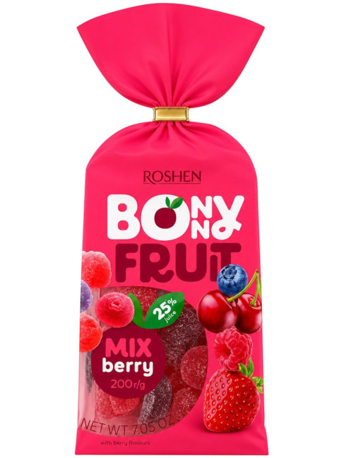 detail Bonbóny Bonny Fruit Berry mix 200g Roshen