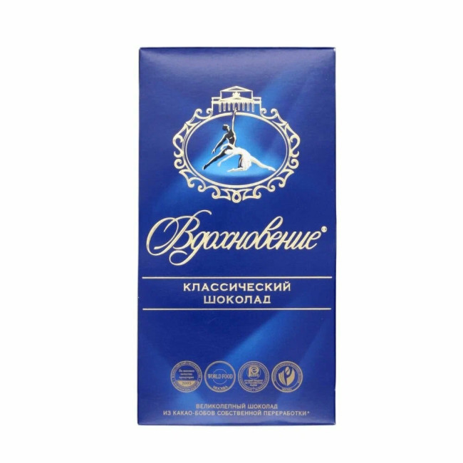 detail Horká čokoláda Vdohnovenije Klasická 90 g