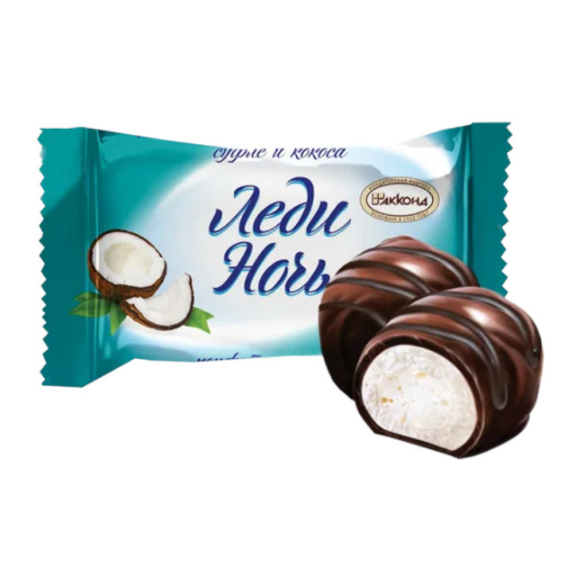 detail Cukríky Lady Noc s kokosom 500 g Akkond