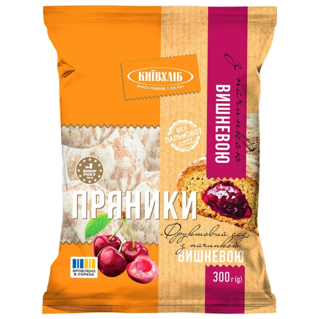 detail Medovník s višňovou príchuťou 300g KyjevChléb
