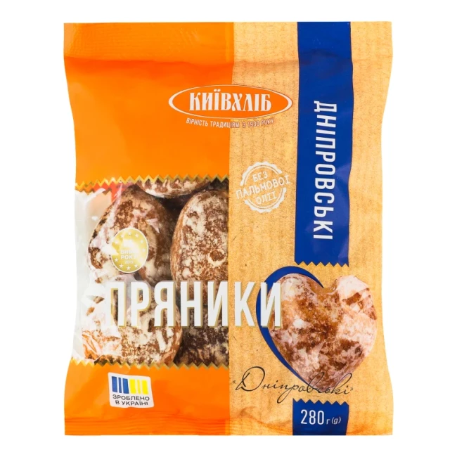 detail Perníky Dneperské 280g Kyjivchlib