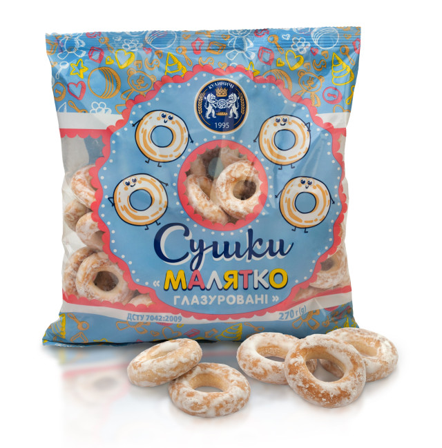 detail Preclíky „Maljatko glazované“ 270 g Kulynyči
