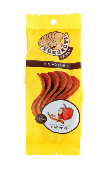 detail Chlebové krutóny s príchuťou papriky 75g Chvyljastí