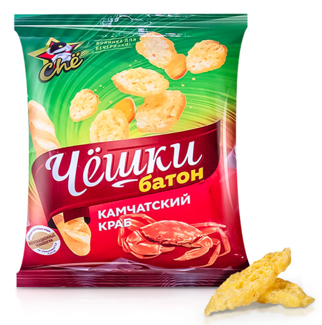 detail Suchariky s príchuťou kamčatského kraba 60g Chё