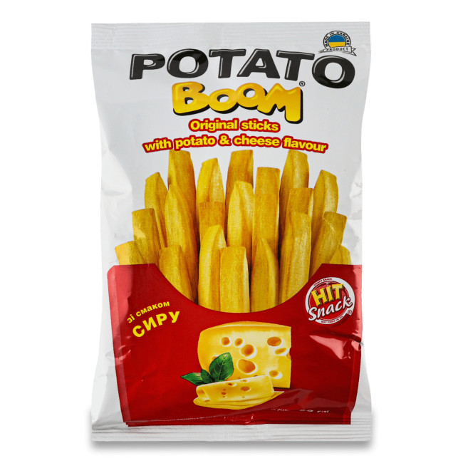 detail Tyčinky s príchuťou syra 50 g BOOM
