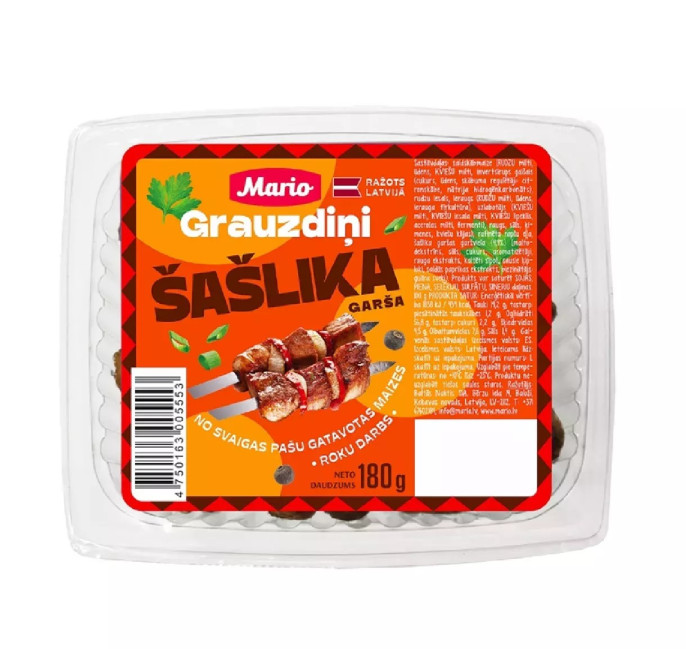 detail Hrianky s príchuťou šašliku 180 g Mario