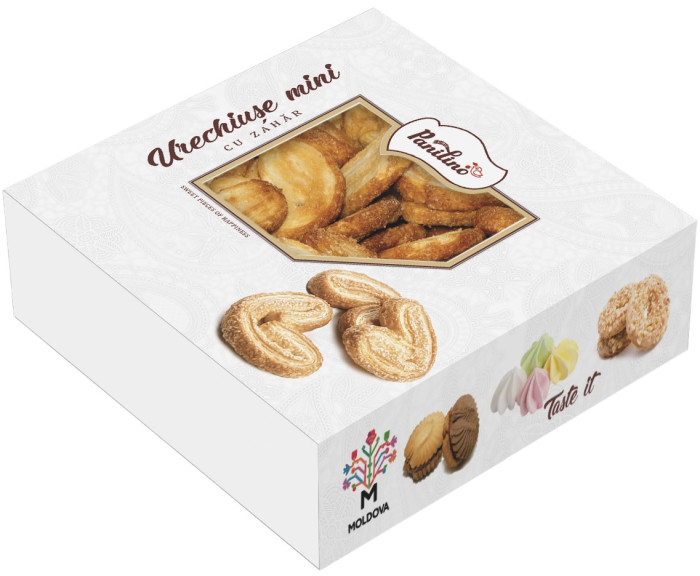 detail Sušenky Uški s cukrom 300 g Panilino