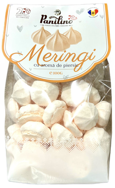 detail Pusinky s broskvovou príchuťou 100 g Panilino