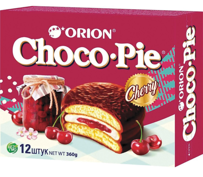 detail Choco Pie Višne 12*30g Orion