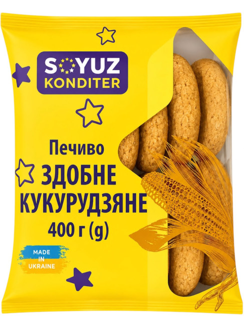 detail Maslové kukuričné sušienky 400g Soyuz