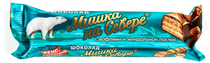 detail Oplatková tyčinka 40g Miška na severu