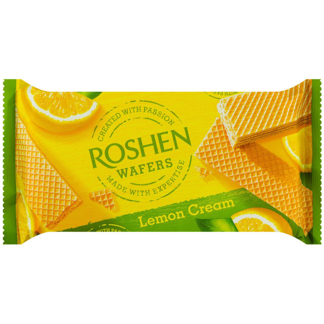 detail Oplatky s citronovým krémem Roshen 216g
