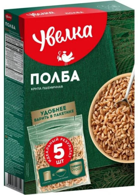 detail Špaldové krúpy 5*80g Uvelka