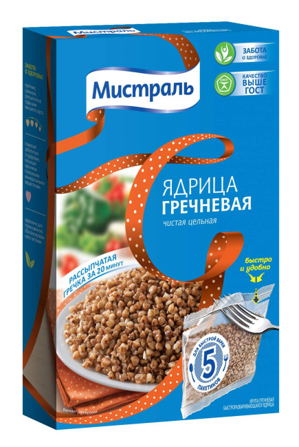 detail Pohánka 5*80 g Mistral