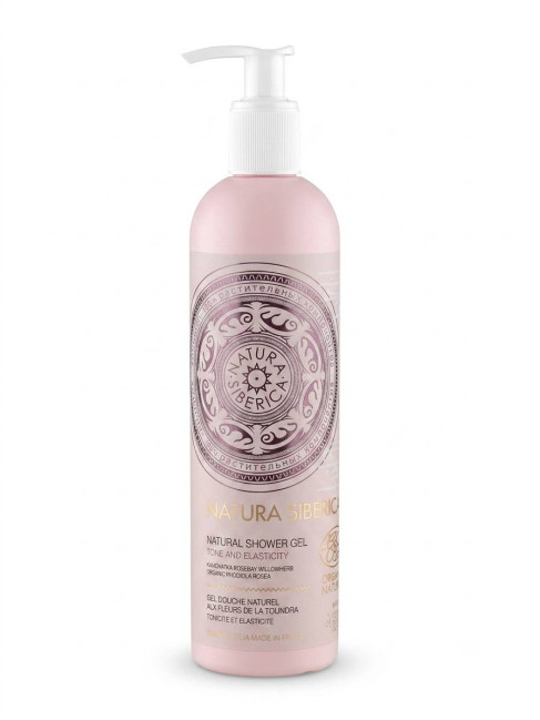 detail Sprchový gél Tonus a pružnosť 400ml Natura Siberica
