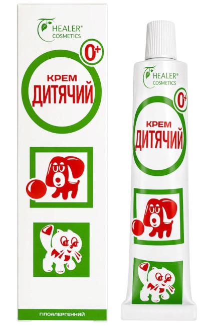 detail Detský hypoalergénny krém 40g Healer Cosmetics