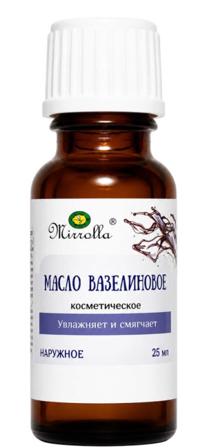 detail Kozmetický vazelínový olej 25ml Mirolla