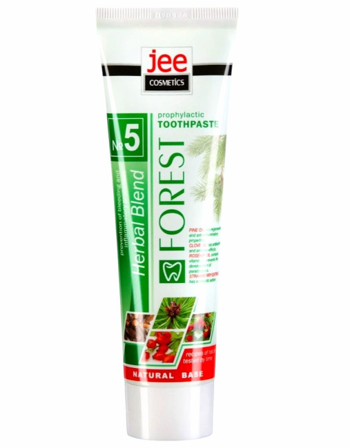 detail  Profylaktická zubná pasta Liečivá zmes  № 5 75 ml Jee Cosmetics
