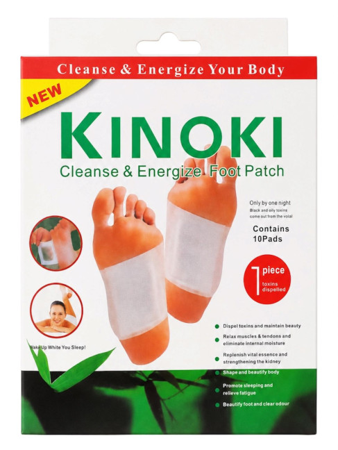 detail Detox náplasti na nohy 10ks Kinoki
