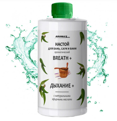 detail Esencia pre sauny Dýchanie + 400 ml Aromasaules