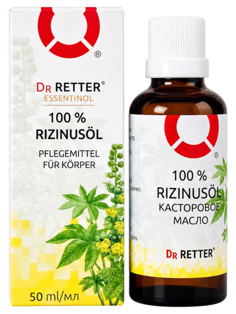 detail Kastorový olej 100% 50ml Dr Retter