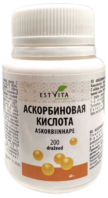 detail Kyselina askorbová 50g EstVita