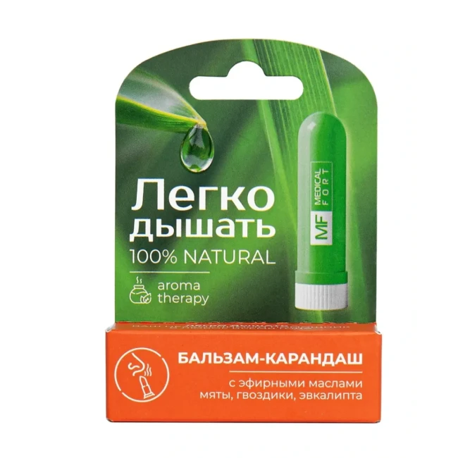 detail Balzámová tužka na nos Snadno dýchat 1,4ml MedicalFort