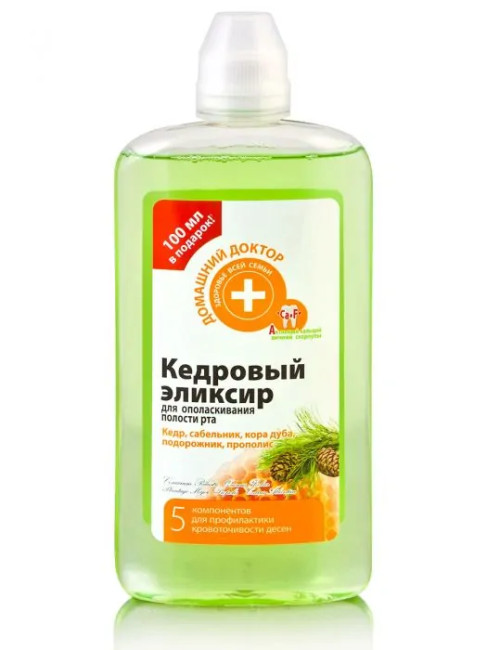 detail Elixír na vyplachovanie ust 500ml Cédrový D.D.