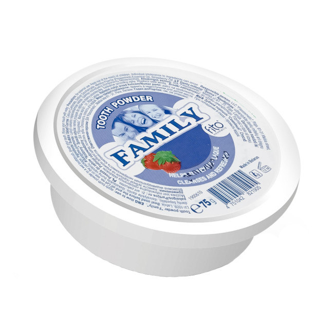 detail Zubní prášek „Rodinný“ 75 g