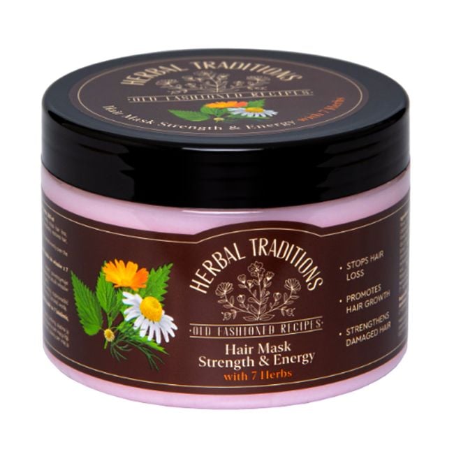 detail Maska na vlasy 7 bylín 300 ml Herbal Traditions