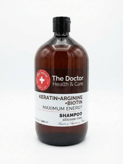 detail Šampón KERATÍN + ARGINÍN + BIOTÍN, 946 ml The Doctor