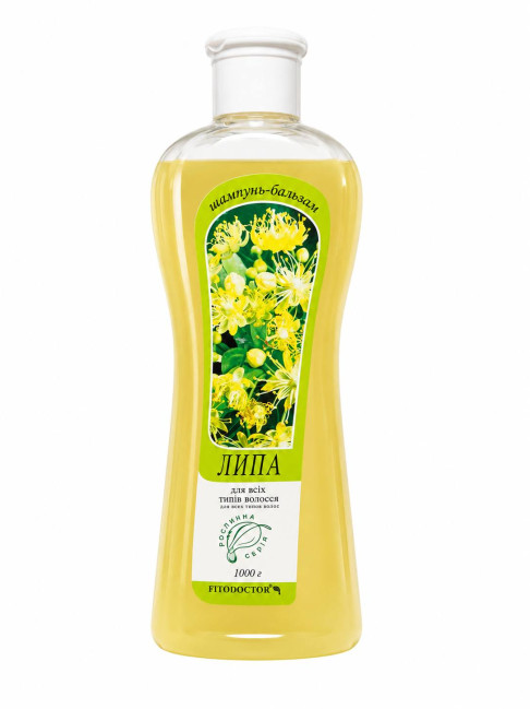 detail Šampón-balzam pre všetky typy vlasov „Lipa“, 1 g Fitodoctor