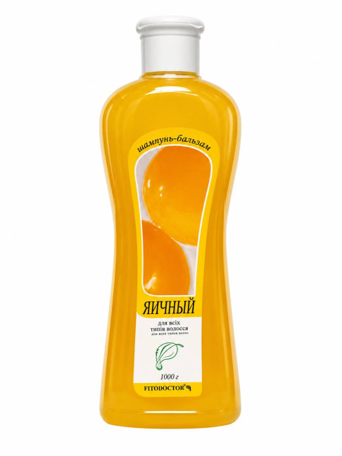 detail Šampón-balzam „Vaječný“ pre všetky typy vlasov, 1000 g Fitodoctor