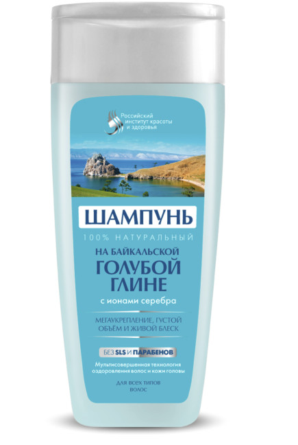 detail Šampón Bajkalský modrý íl, 270 ml Fito Cosmetic