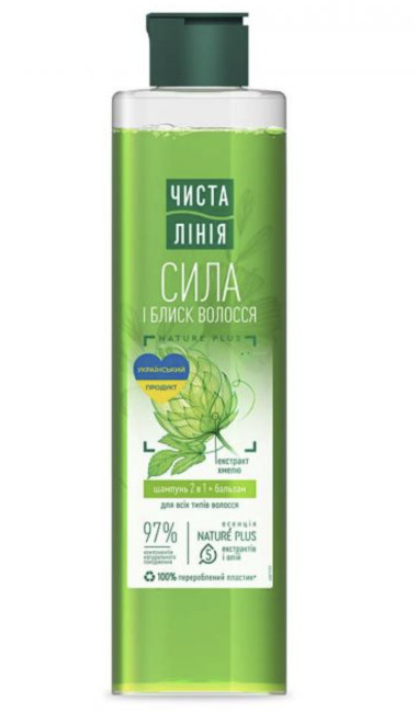 detail Šampón + kondicionér 2 v 1 pre všetky typy vlasov, 240 ml Č.L.