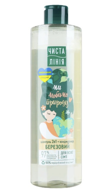 detail Šampón 2 v 1 + kondicionér Birch Pro pre celú rodinu, 240 ml Č.L.