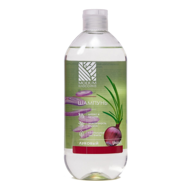 detail Cibuľový šampón pre všetky typy vlasov 550 ml Modum