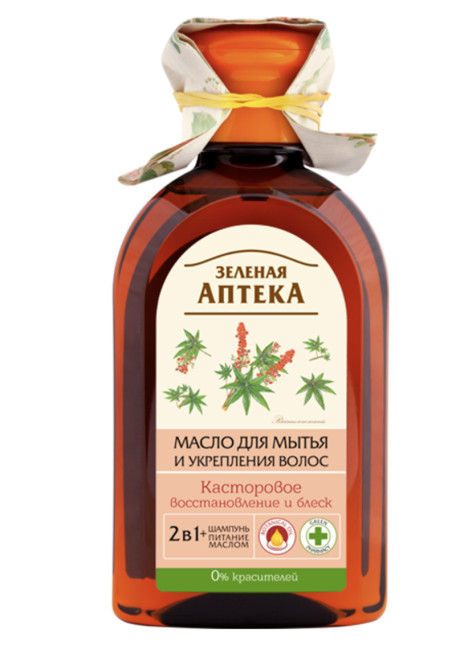 detail Ricínový olej na umývanie a posilnenie vlasov 250 ml Z.A.