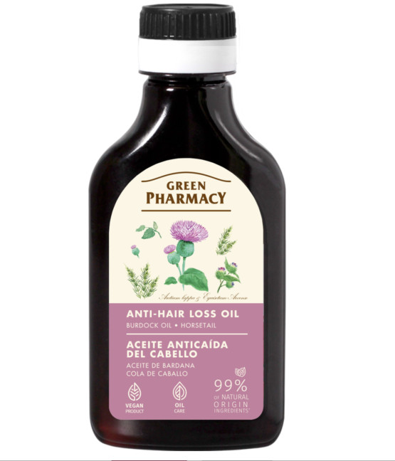 detail Lopúchový olej proti vypadávaniu vlasov 100ml Z.A.