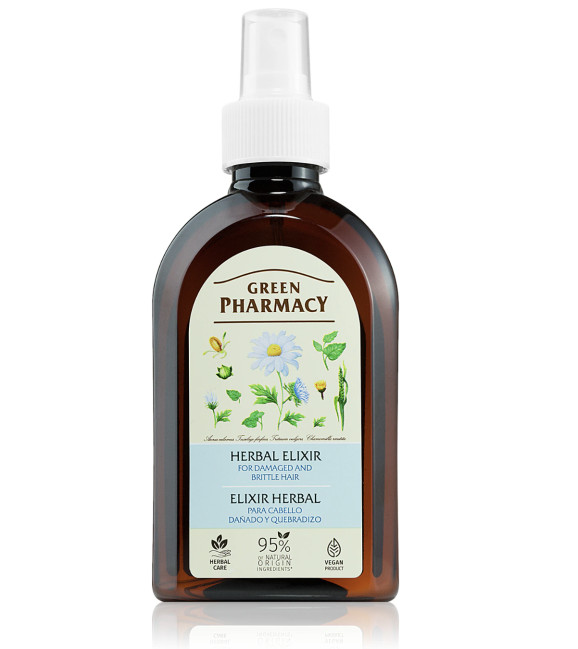 detail Bylinný elixír na poškodené a lámavé vlasy 250 ml Z.A.