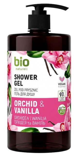 detail Sprchový gél Orchidea a vanilka 946ml BioNaturell