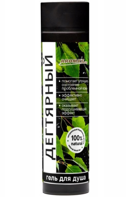 detail Sprchový gél Dechtový 250 ml AromaSaules